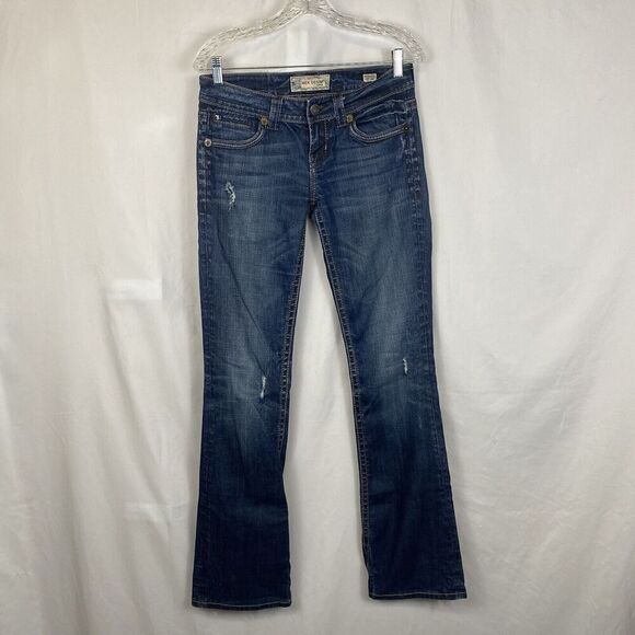 MEK DNM Vintage Embellished Westminster distressed Denim Jeans Size 27 / 34 - Picture 2 of 7